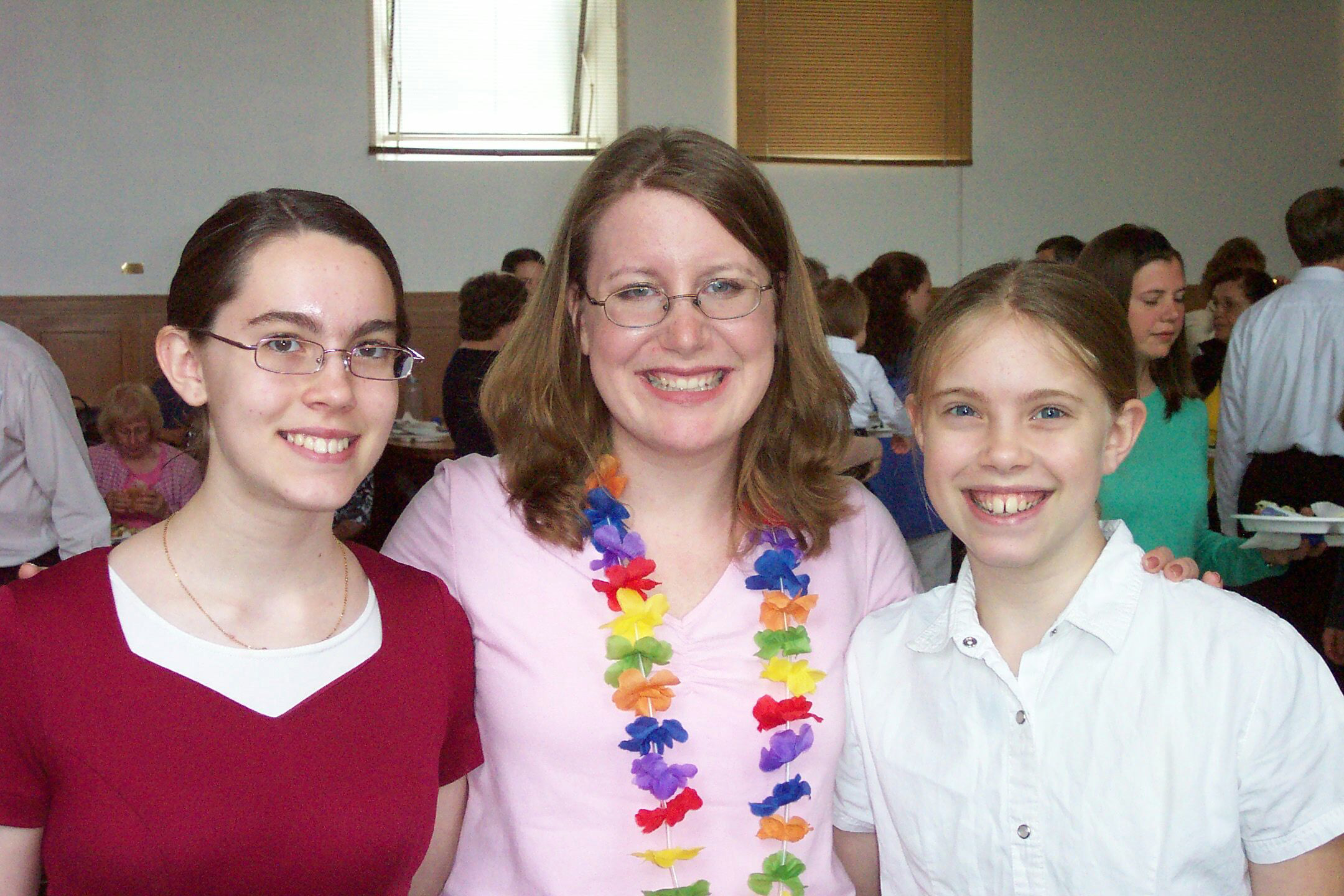 Becky with Angela and Jenelle Schimpf